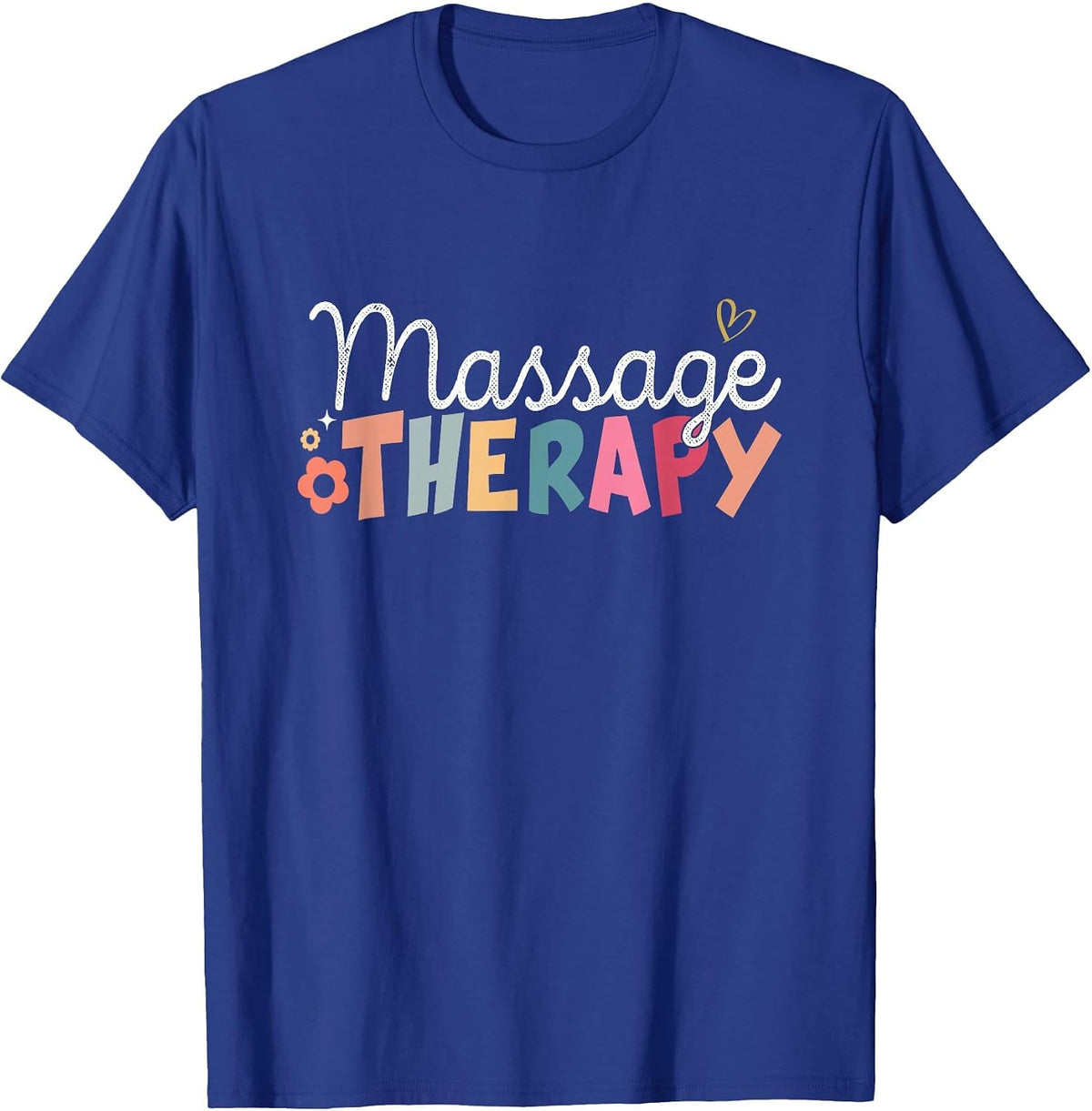 Funny Massage Therapist Muscle Therapy Funny Massage Therapy T-Shirt - Royal Blue