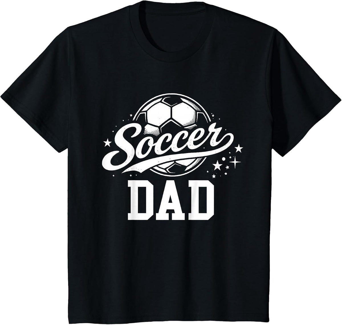 Soccer Dad Vintage T-Shirt - Black