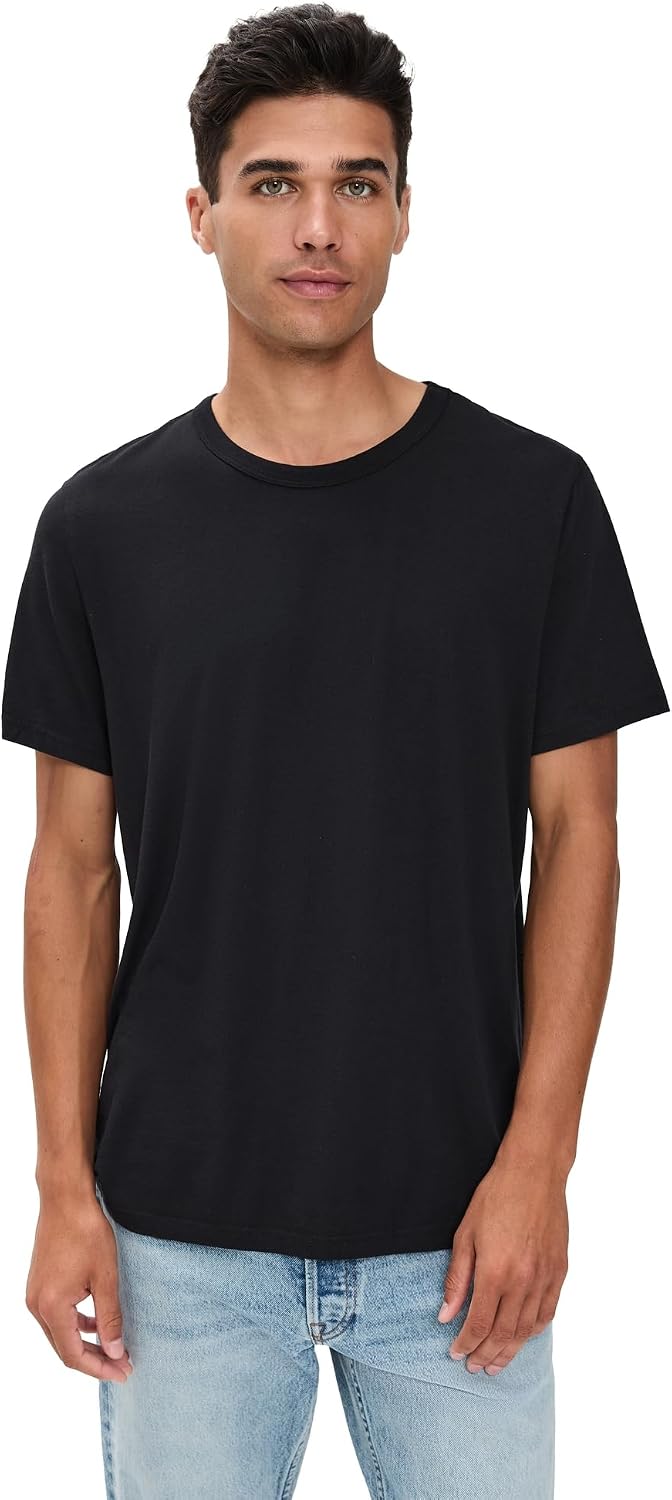 Marine Layer Men's Signature Crew Tee - Black
