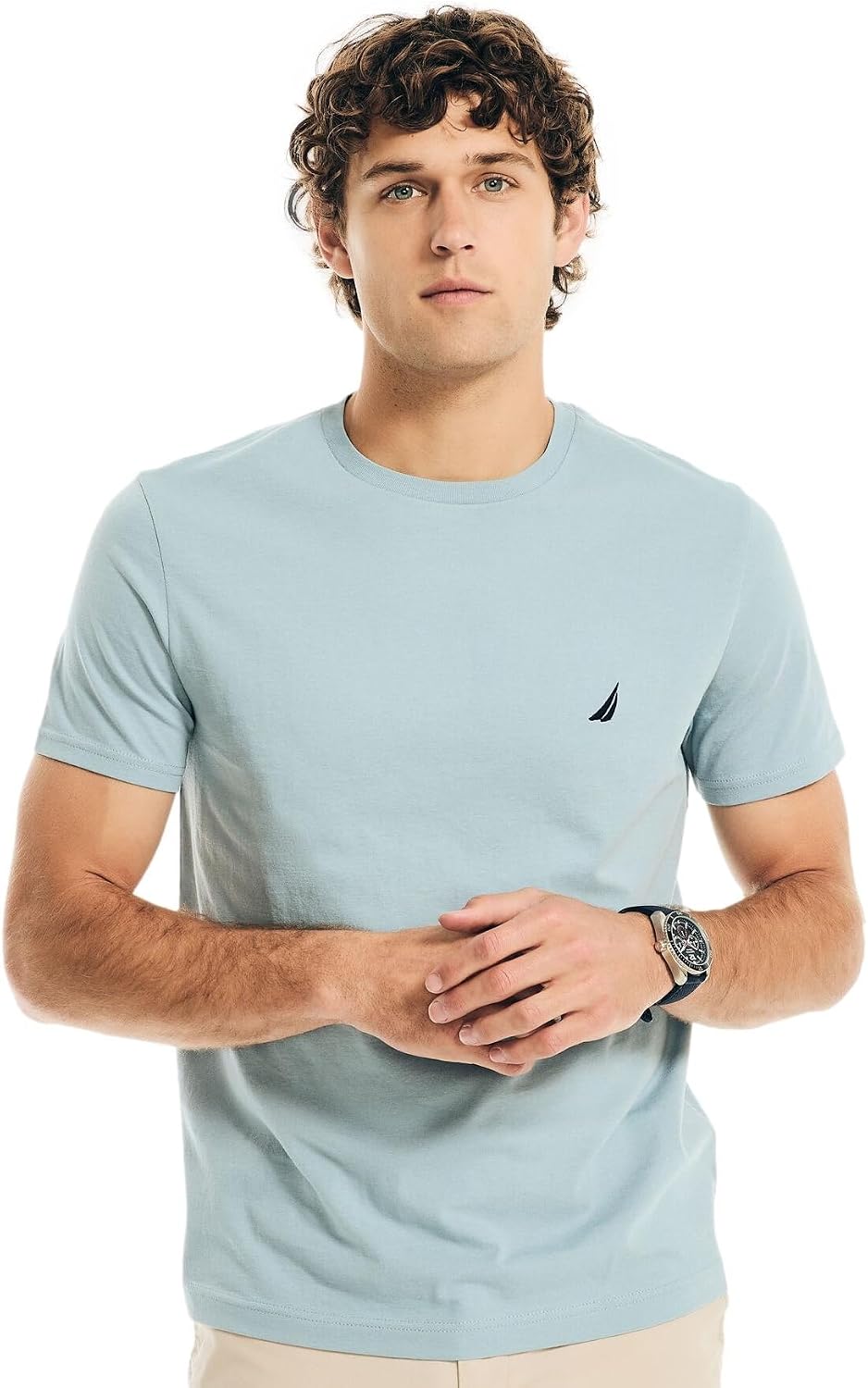 Nautica Men's Nautica J-Class T-Shirt - Reef Blue.