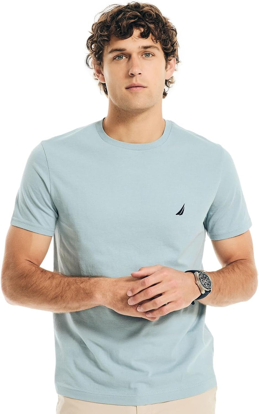 Nautica Men's Nautica J-Class T-Shirt - Reef Blue.