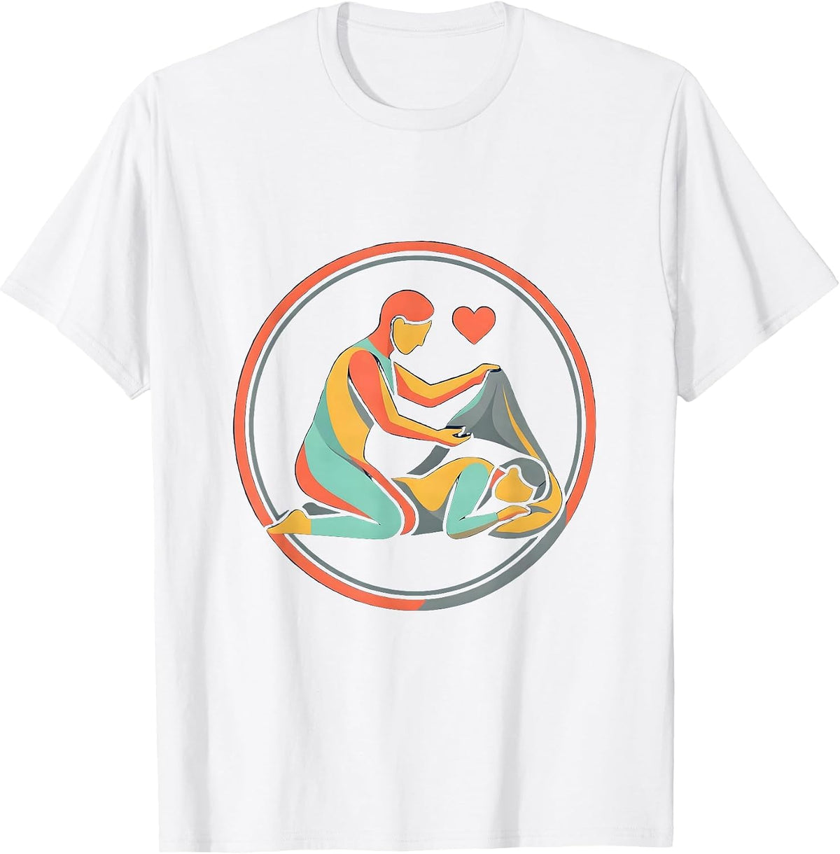 Men's Be Kind Homeless Compassion Graphic Design T-Shirt - White