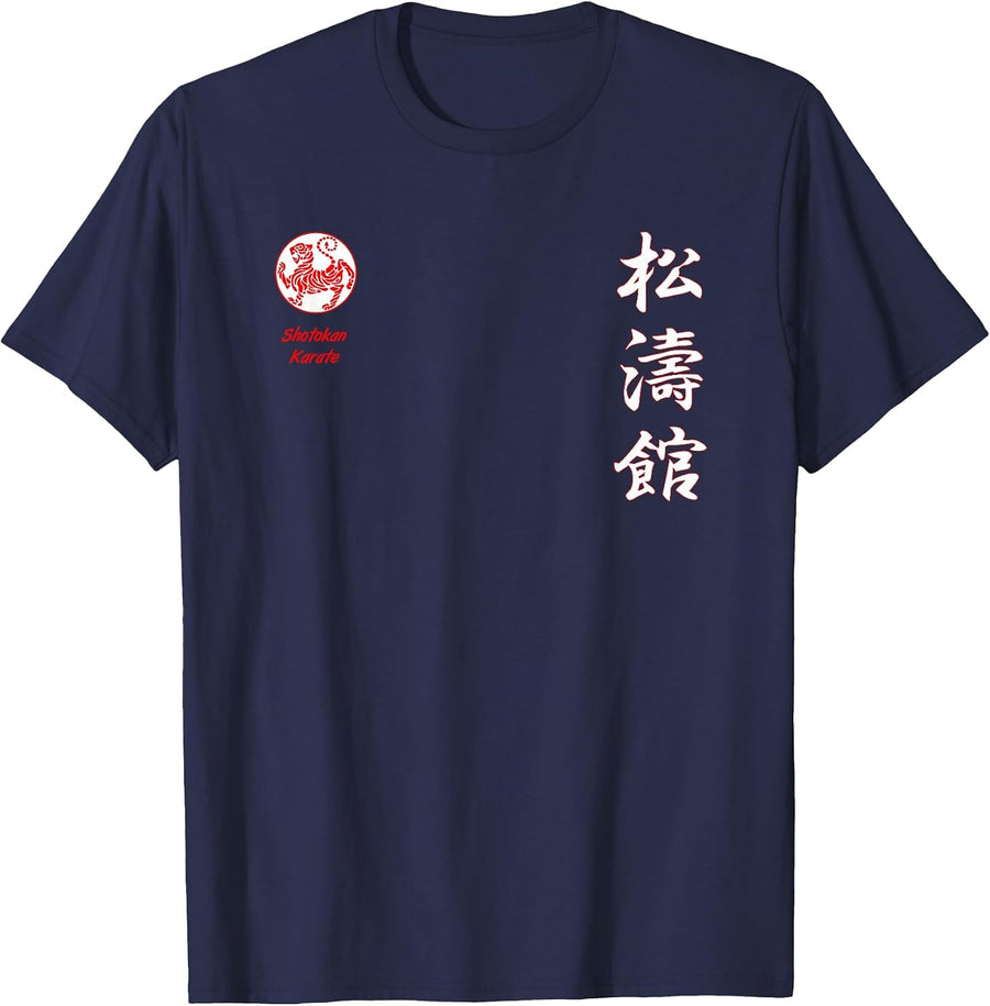 Shotokan Karate T-Shirt - Navy Blue