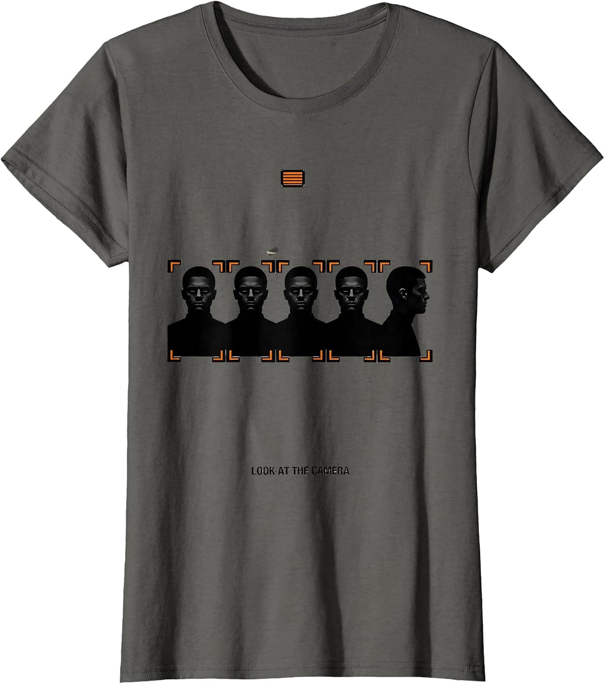 Women's Look At The Camera Funny Photographer Gift Photography Lover T-Shirt - Asphalt Grey