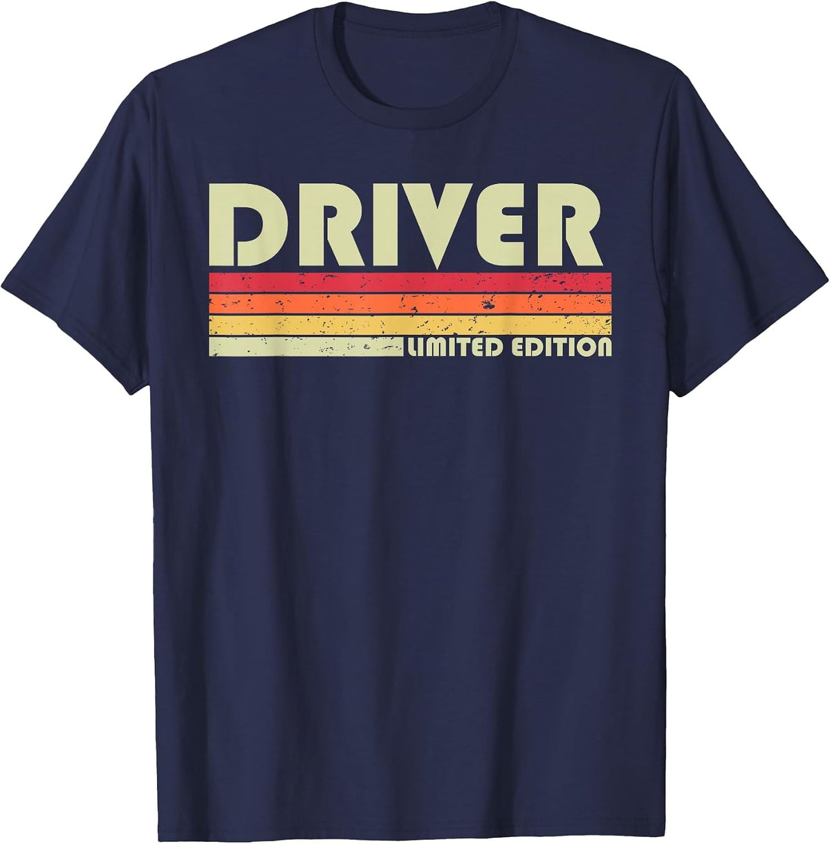 Driver Funny Job Title Profession Birthday Worker Idea T-Shirt - Navy Blue