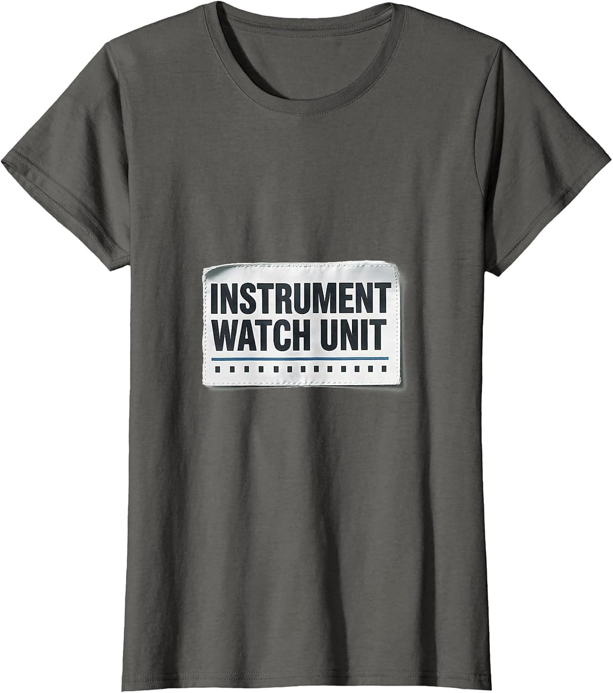 Women's Instrument Watch Unit Minimalist Surgical Tech Scrub Tech T-Shirt - Asphalt Grey