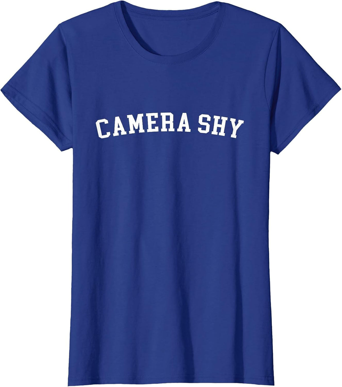 Camera Shy T-Shirt - Royal Blue