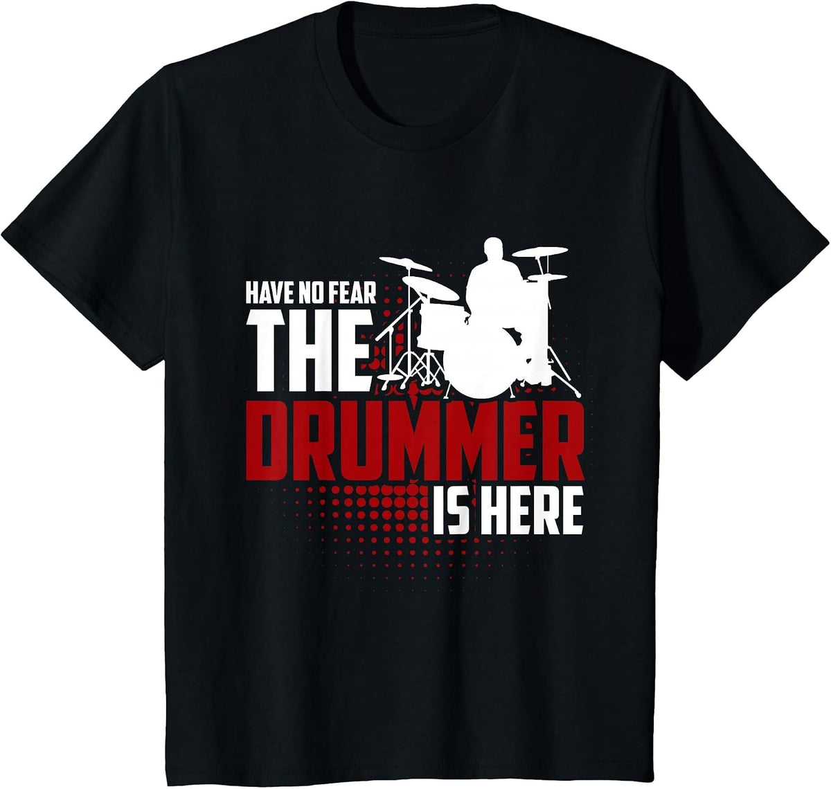 Drums T-Shirt - Black