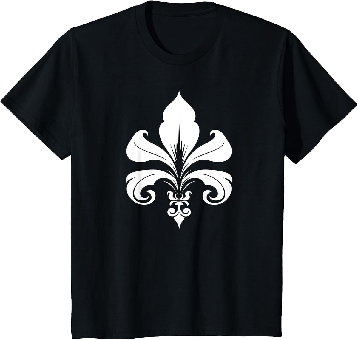 Fleur de Lis T-Shirt - Black