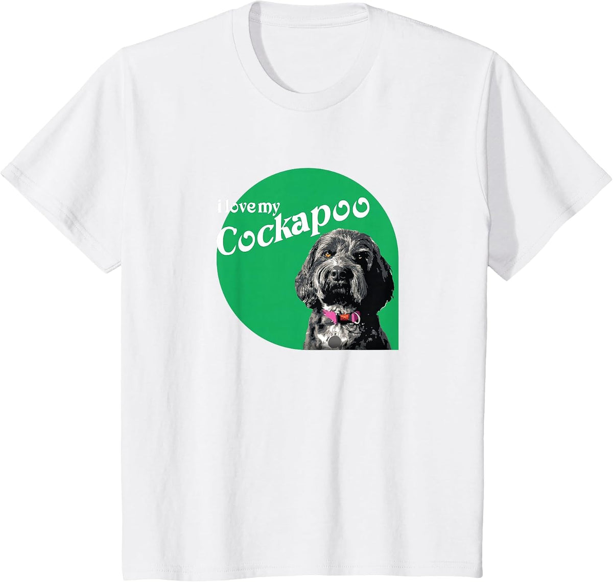 i Love My Cockapoo T-Shirt - White