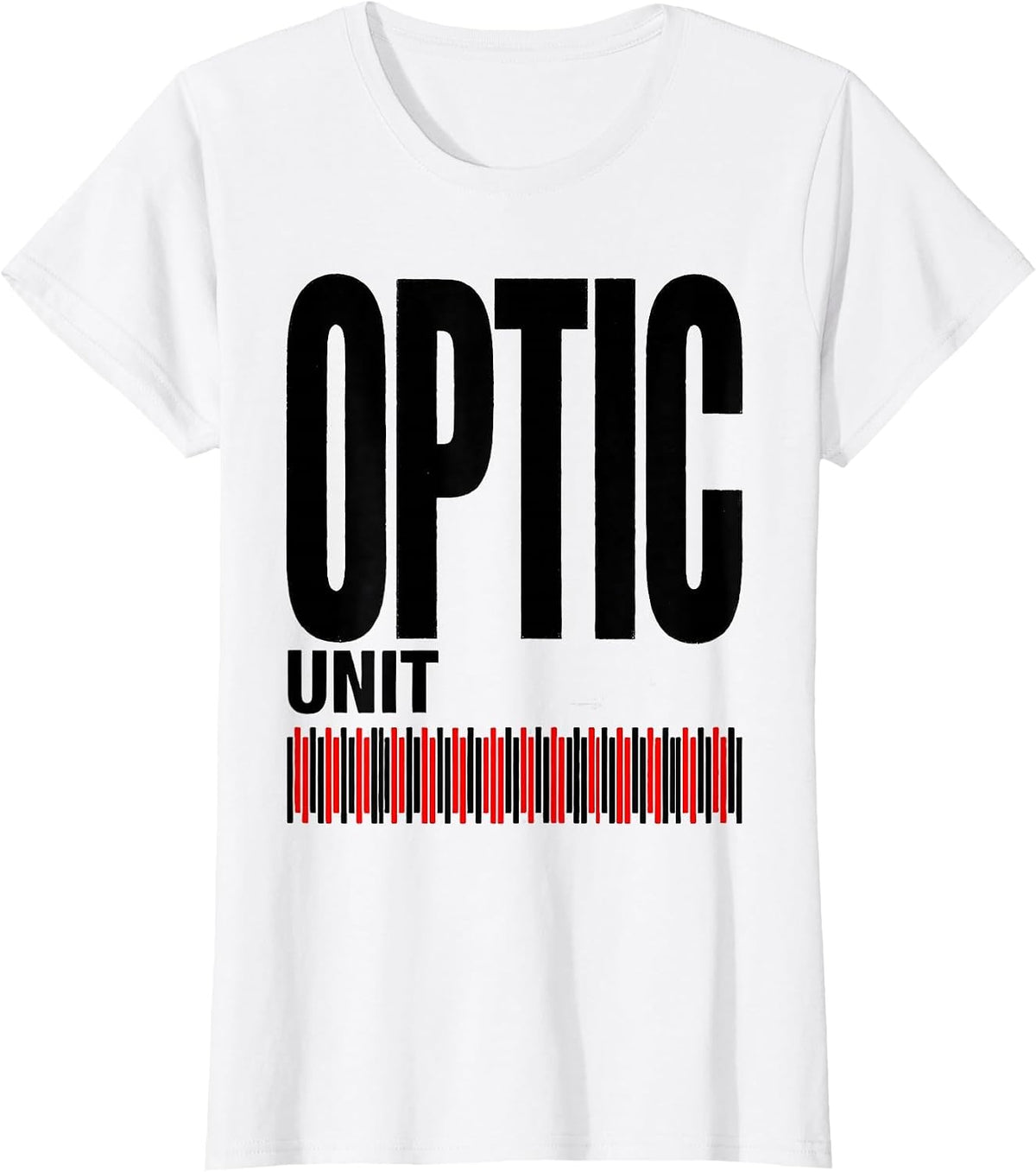 Women's Optic Unit Funny Optometrist Eye Doctor Optician T-Shirt - White