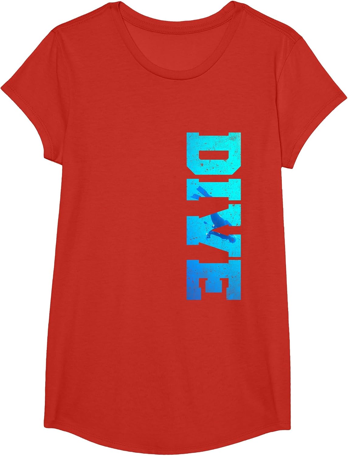Scuba Diving Crew Ocean Instructor Mens & Womens Scuba Diver T-Shirt - Girls Red