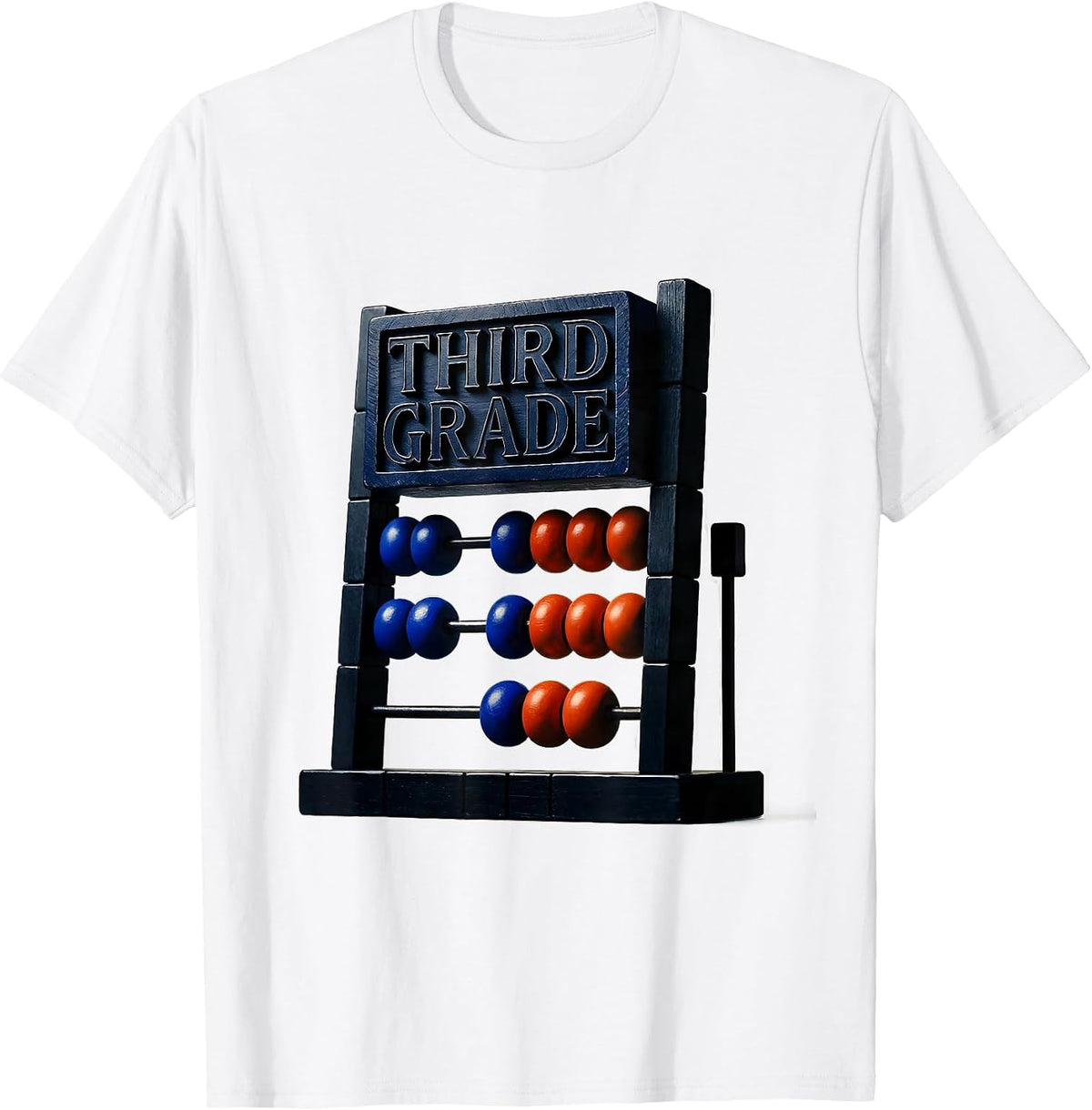Men's Third Grade Retro Teacher Student Back To School T-Shirt - White