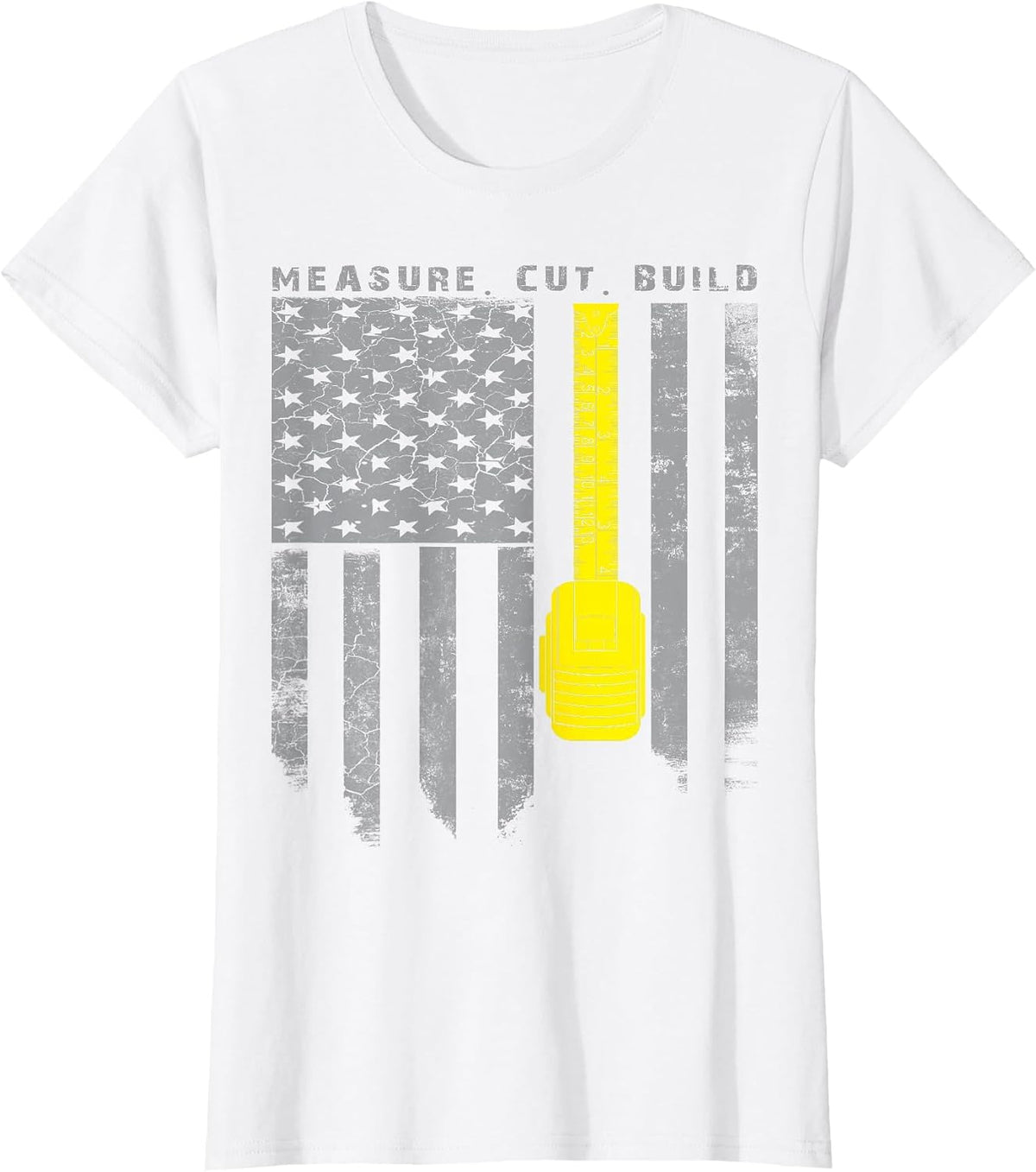Funny Carpenter Shirts for Men T-Shirt - White