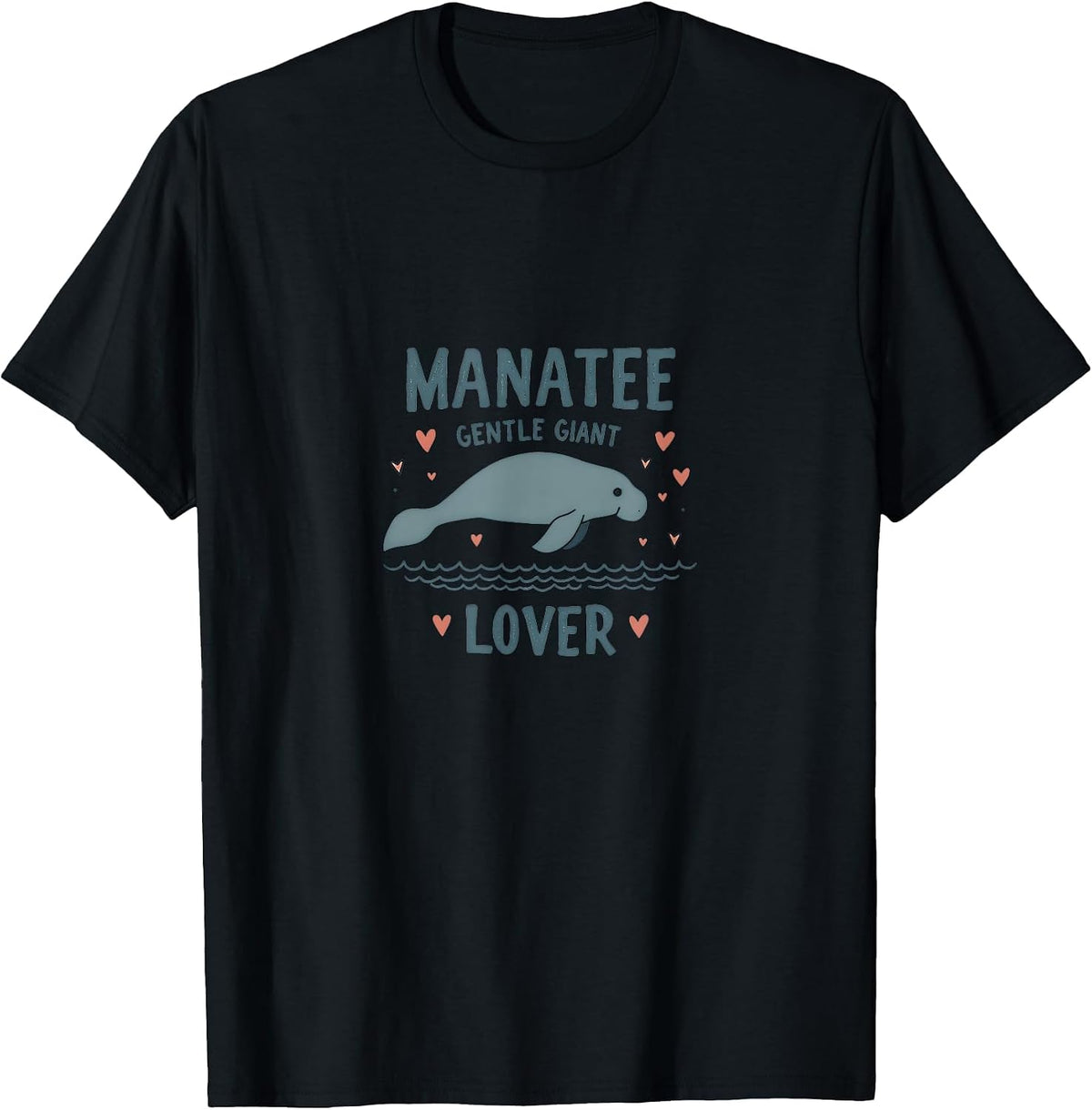 Mademark Florida T-Shirt - Black-manatee Gentle Giant