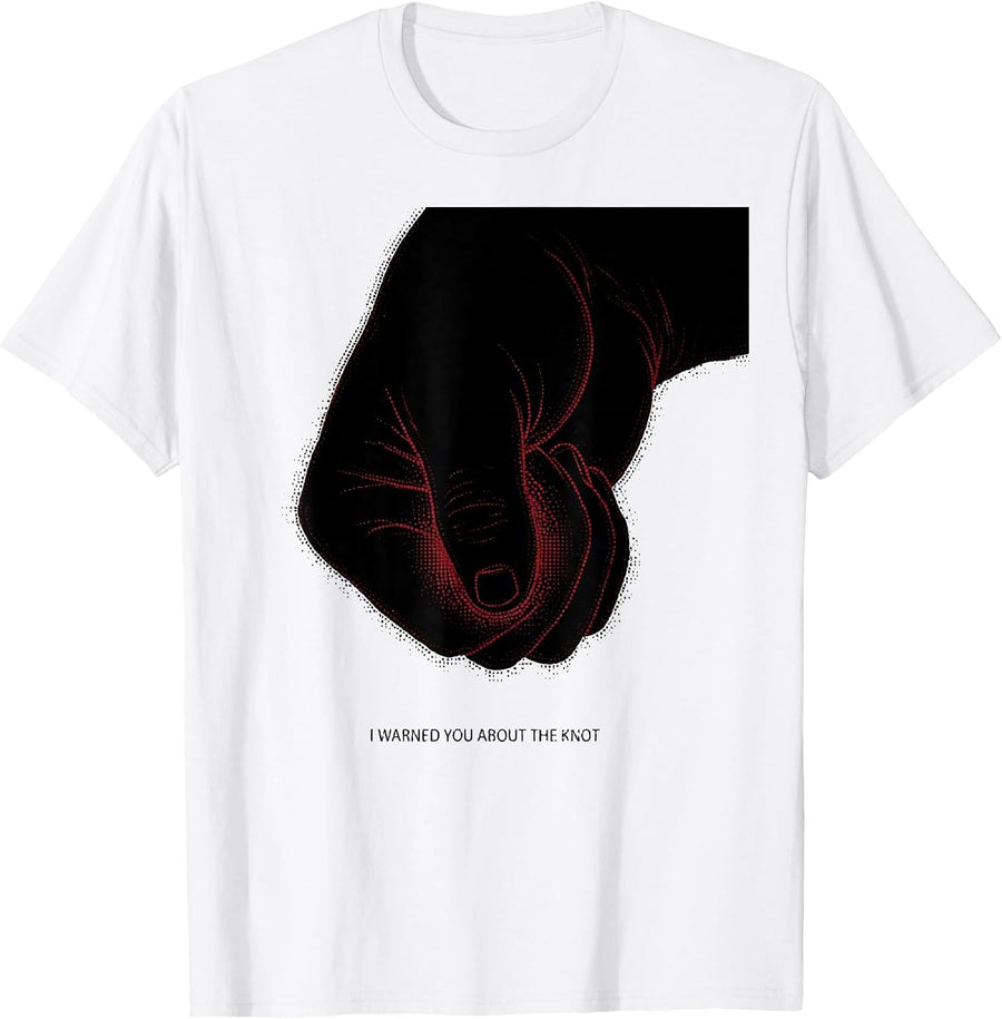 Men's I Warned You About The Knot Funny Massage Therapist LMT T-Shirt - White