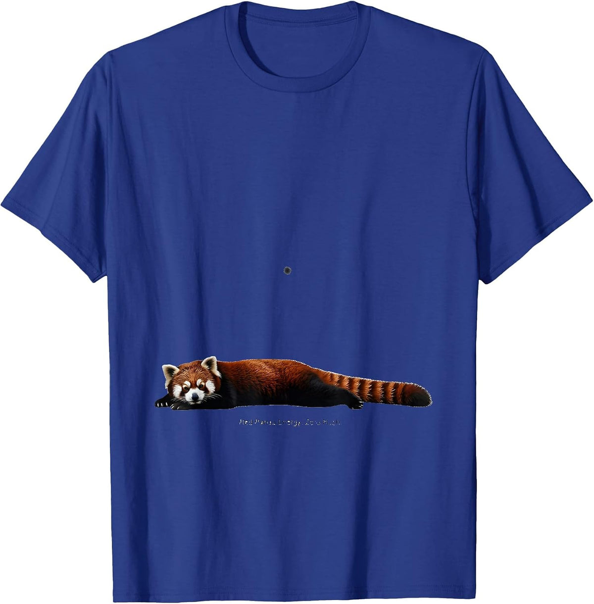 Men's Red Panda Energy Zero Rush Cute Panda Lover Gift T-Shirt - Royal Blue