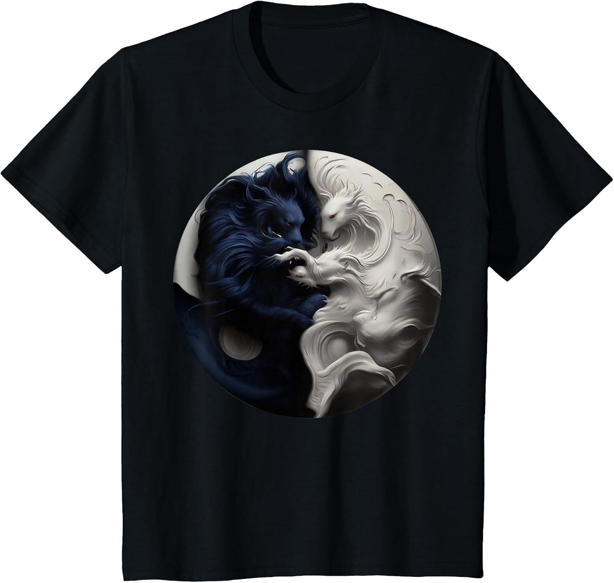 Yin Yang T-Shirt - Black