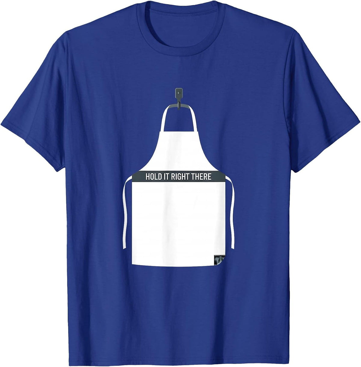 Hold It Right There Editorial Radiology Tech Coquette Cute T-Shirt - Royal Blue