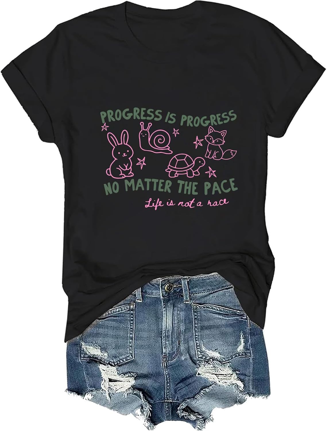 Progress is Progress Shirt SPED Teacher T-Shirt Unisex - Black