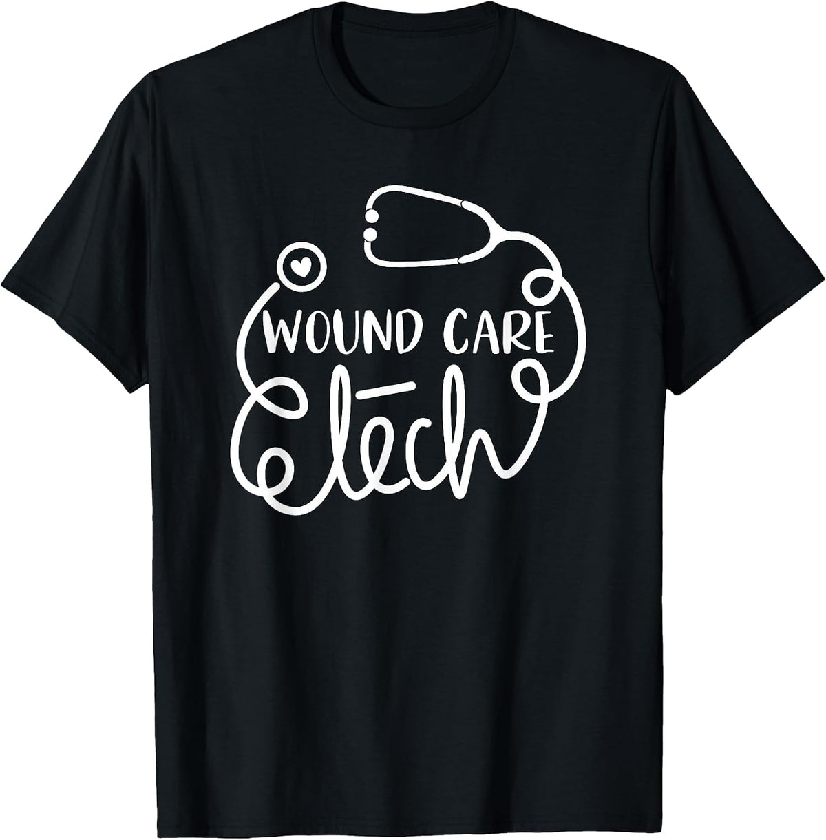 Wound Technologist Technician Wound Care Tech T-Shirt - Black