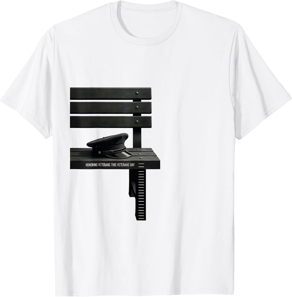 Honoring Veterans This Veterans Day Patriotic Tribute Gift T-Shirt, Men, White, XX-Large - As Pictured