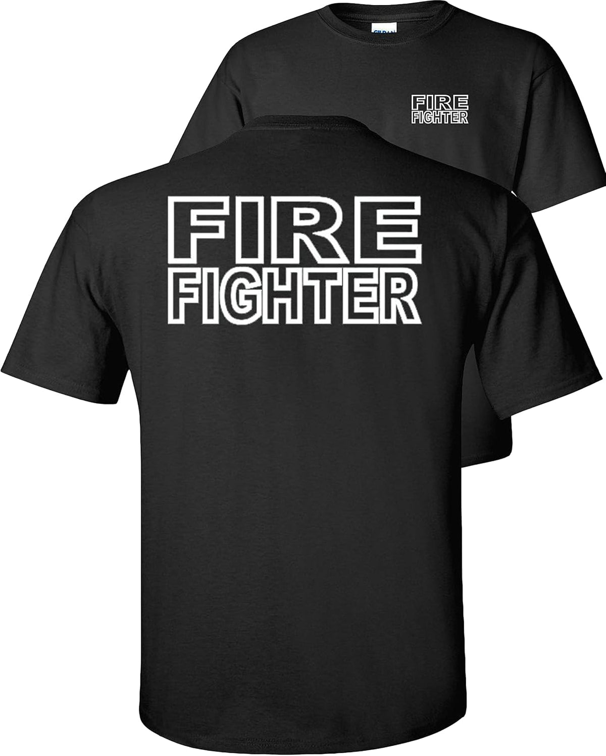 FAIR GAME Fire Fighter T-Shirt - Black