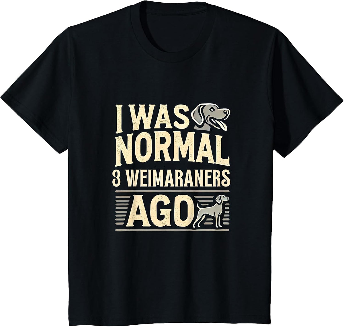Weimaraner Lover Weimaraners Weimaraner T-Shirt - Black