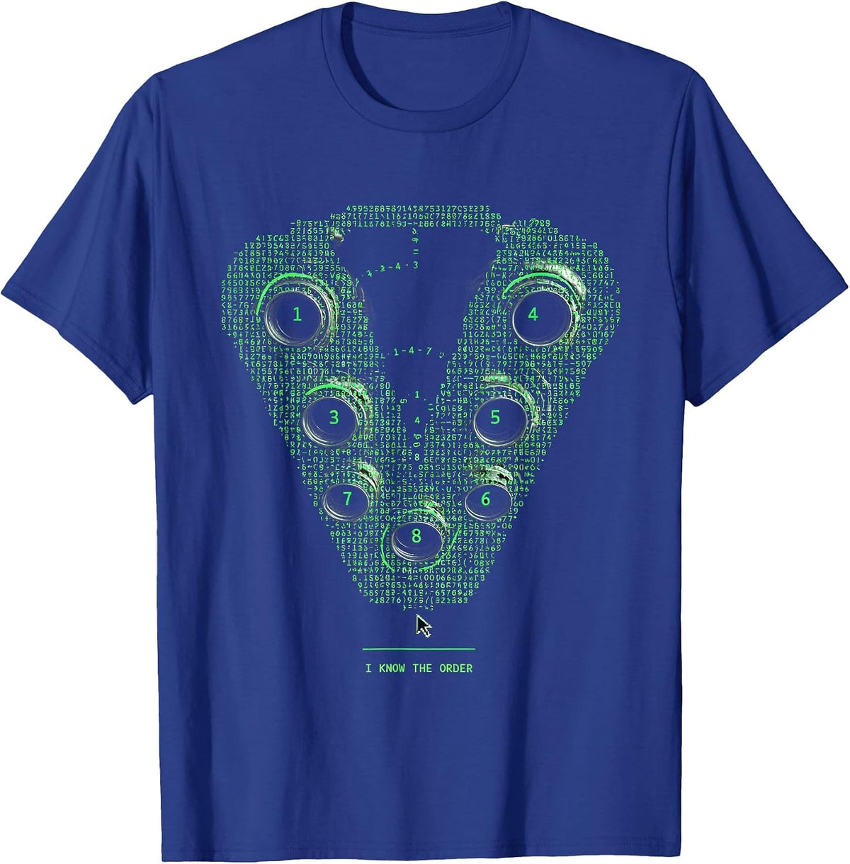 I know the order Funny Mechanic Garage Car Guy Humor T-Shirt - Royal Blue
