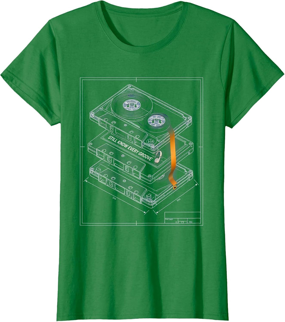 Still Know Every Groove 90s R&B Music Fan Retro T-Shirt - Kelly Green