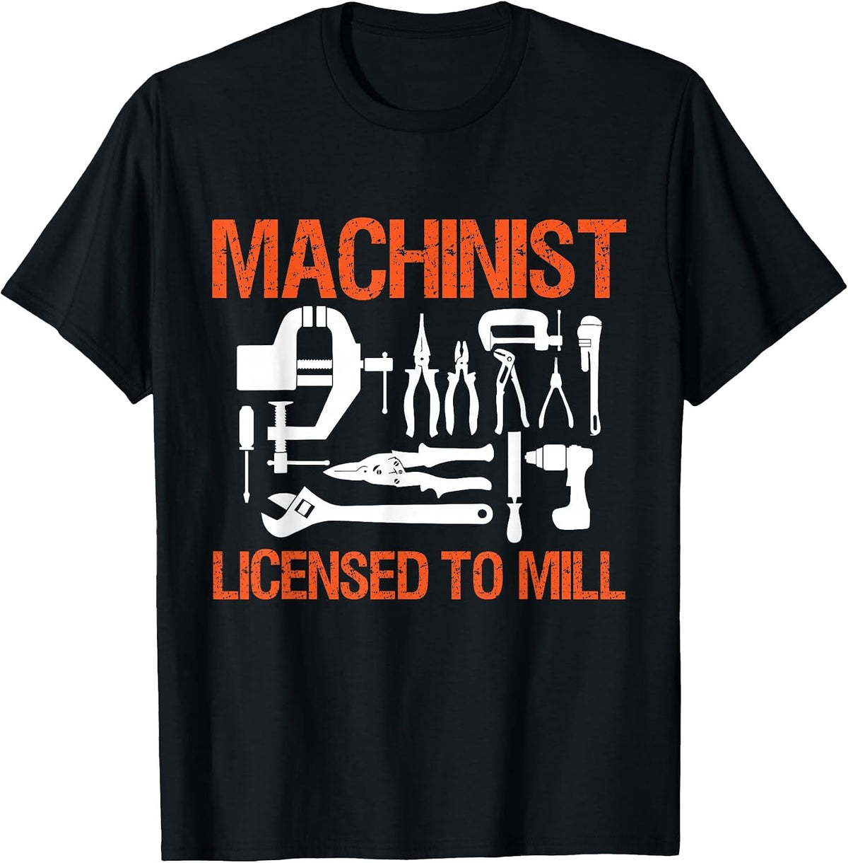 Machinist Licensed to Mill T-Shirt - Black