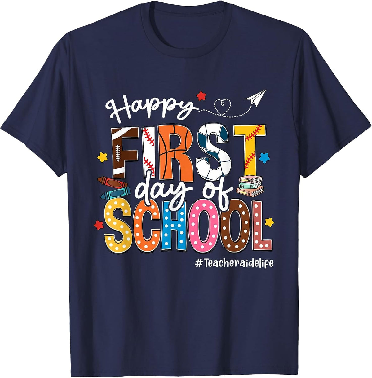 Funny T-Shirt - Navy Blue