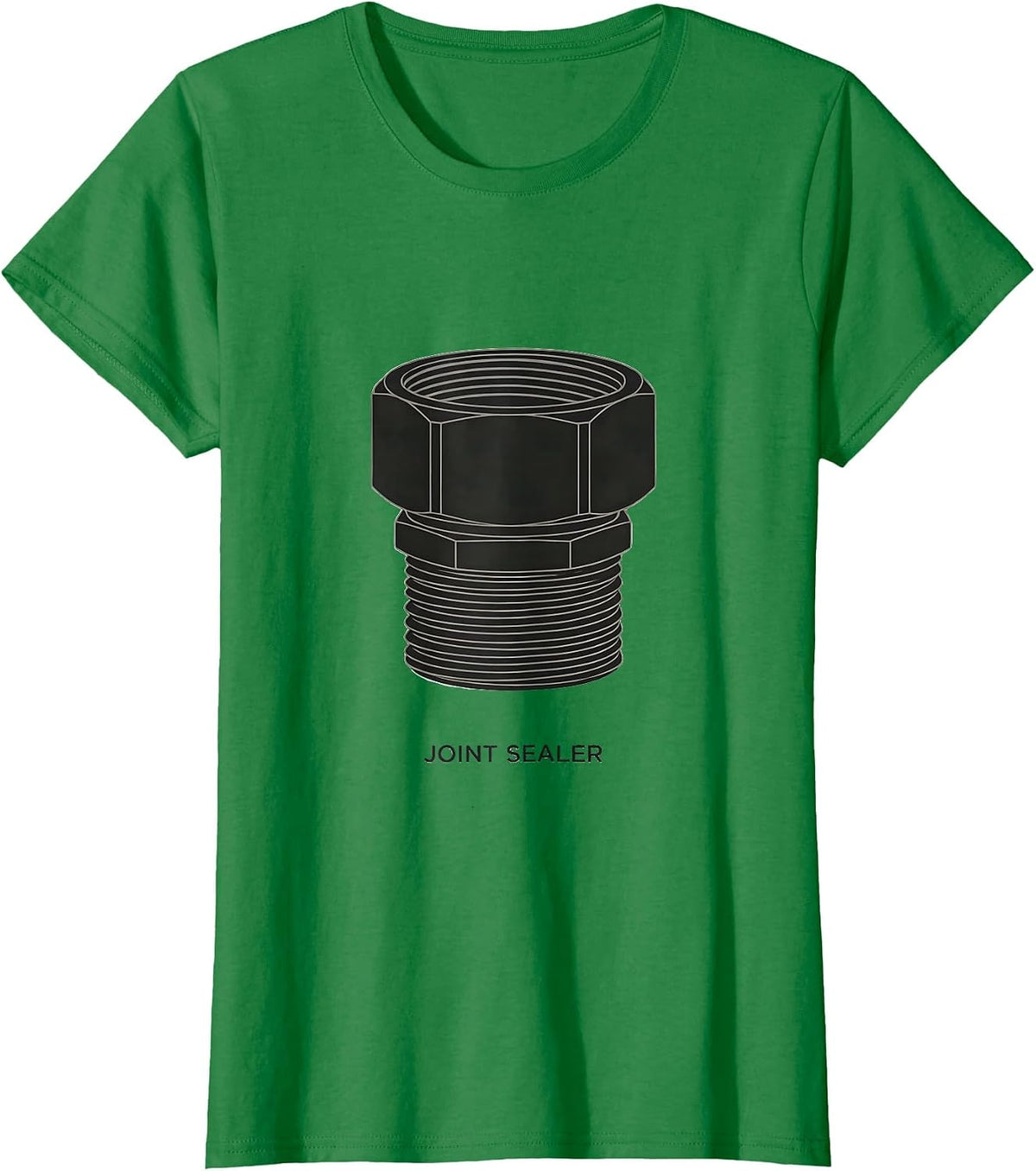 Joint Sealer Funny Plumber Pipefitter Occupational Humor T-Shirt - Kelly Green