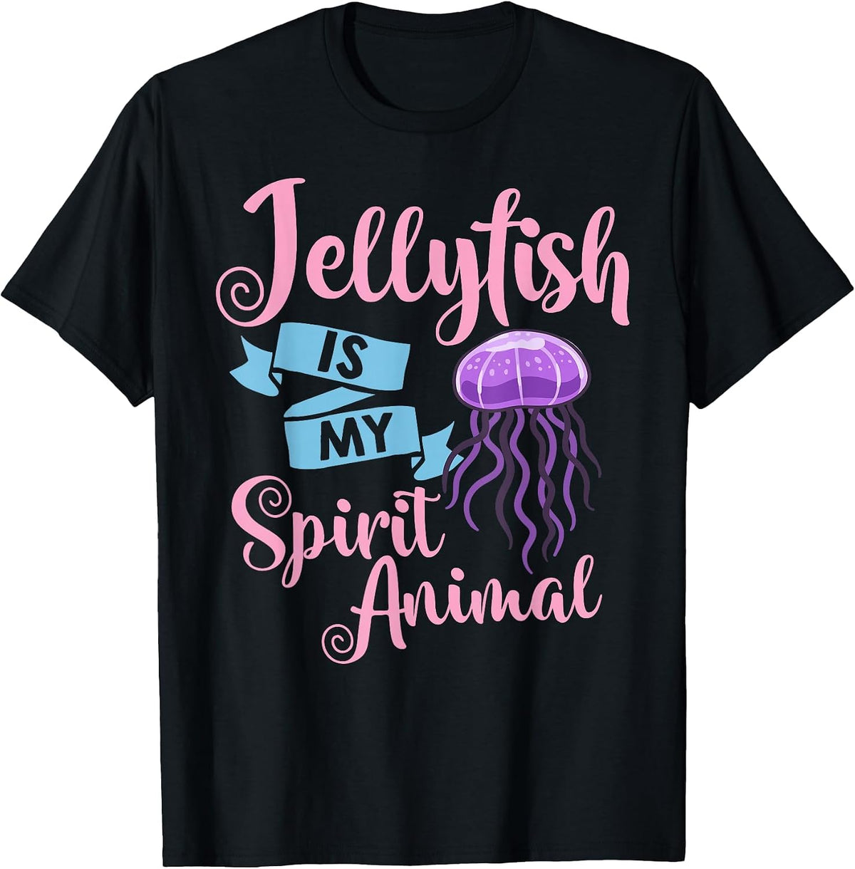 Jellyfish Jelly Fish Tank Sea Jellies Aquarium T-Shirt - Black
