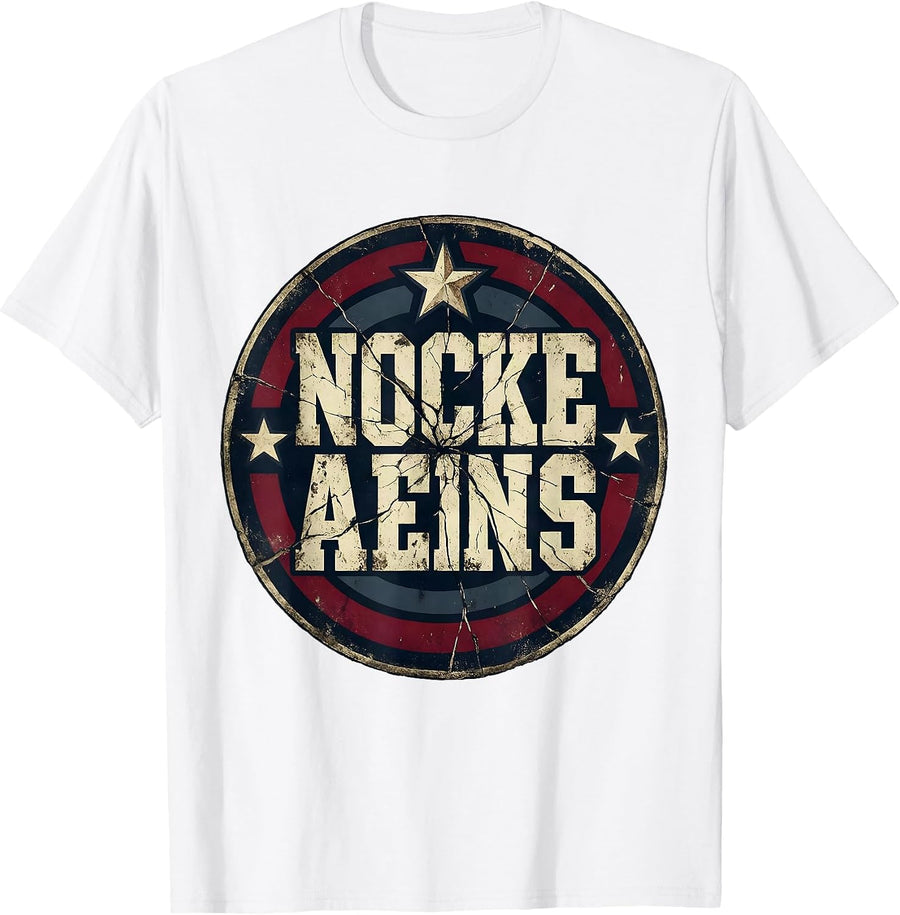 Men's Firefighter Axe Over Shoulder Smoke Illustration T-Shirt - White