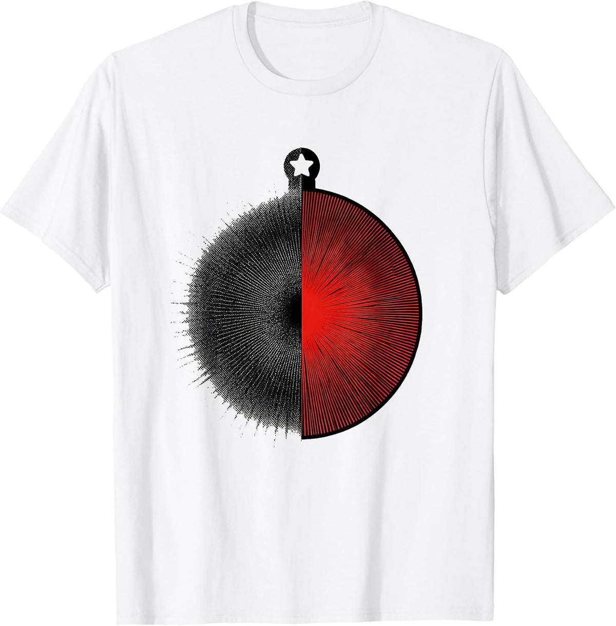 Men's Paired Lensometer Aperture Optometrist Christmas Humor T-Shirt - White