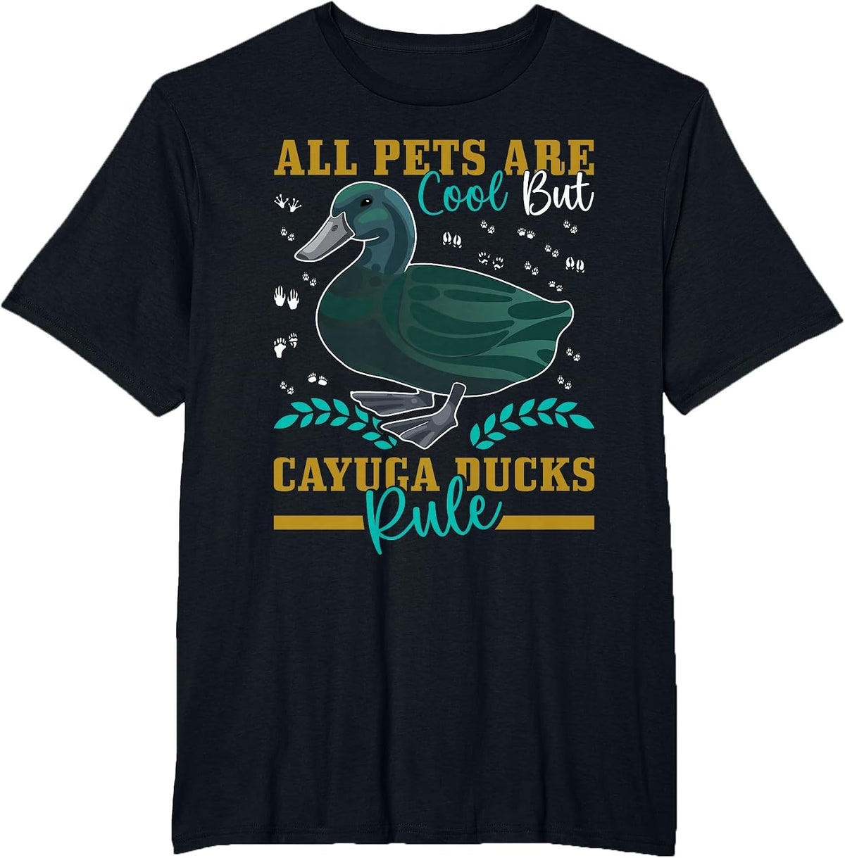 Cayuga Duck Accessories T-Shirt - Black