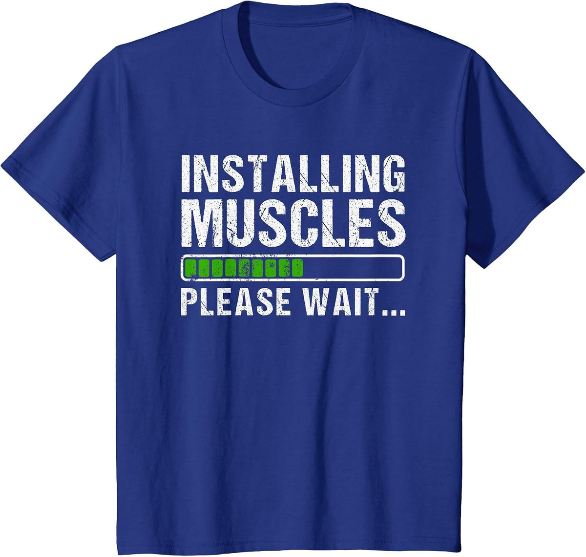 Installing Muscles T-Shirt T-Shirt - Royal Blue