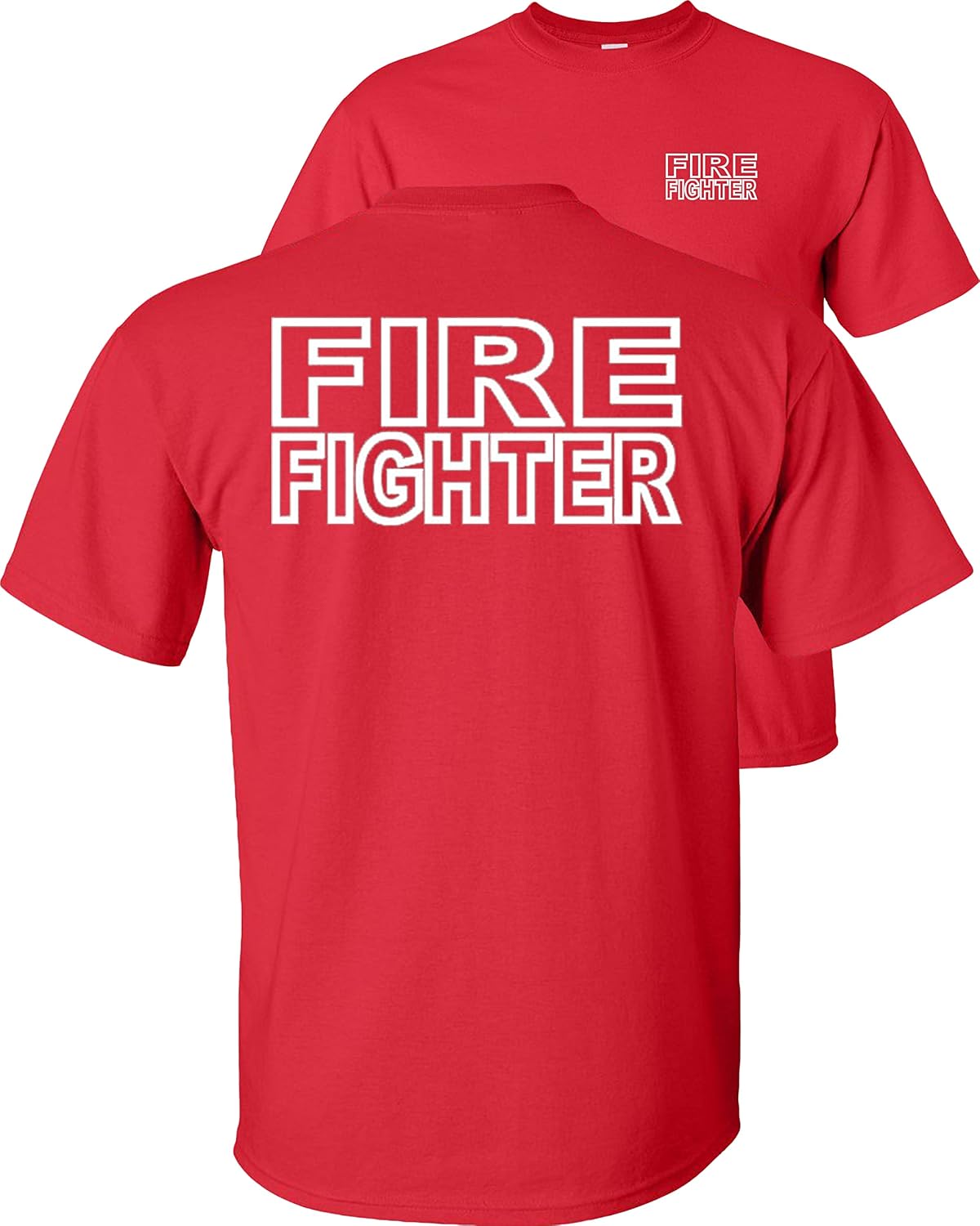 FAIR GAME Fire Fighter T-Shirt - Red