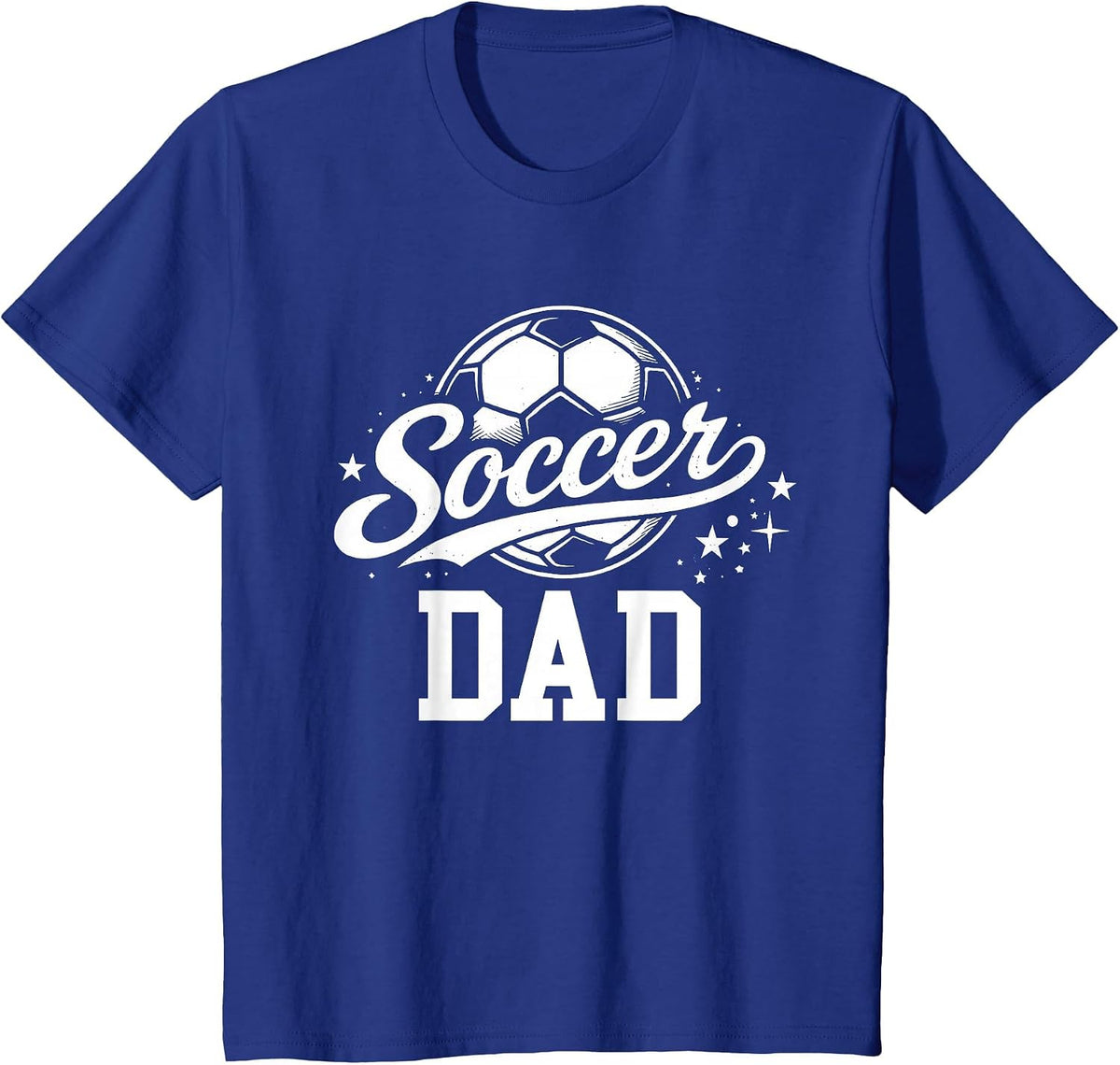 Soccer Dad Vintage T-Shirt - Royal Blue