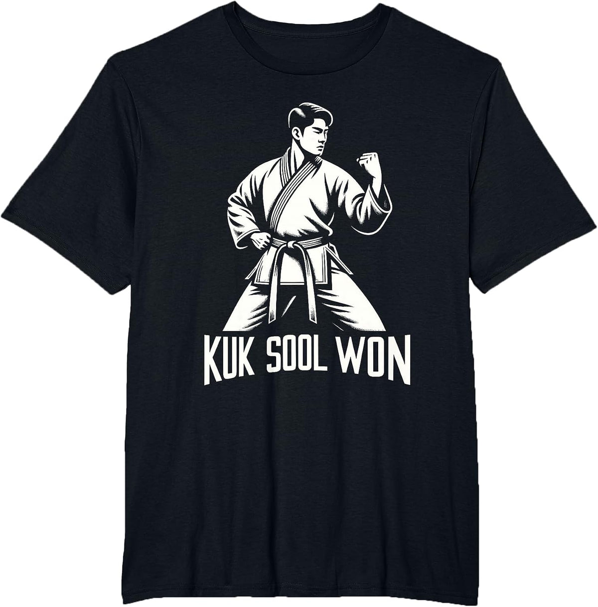 KUK Sool Won MMA Fighter Fighting Martial Arts Mixed T-Shirt - Black