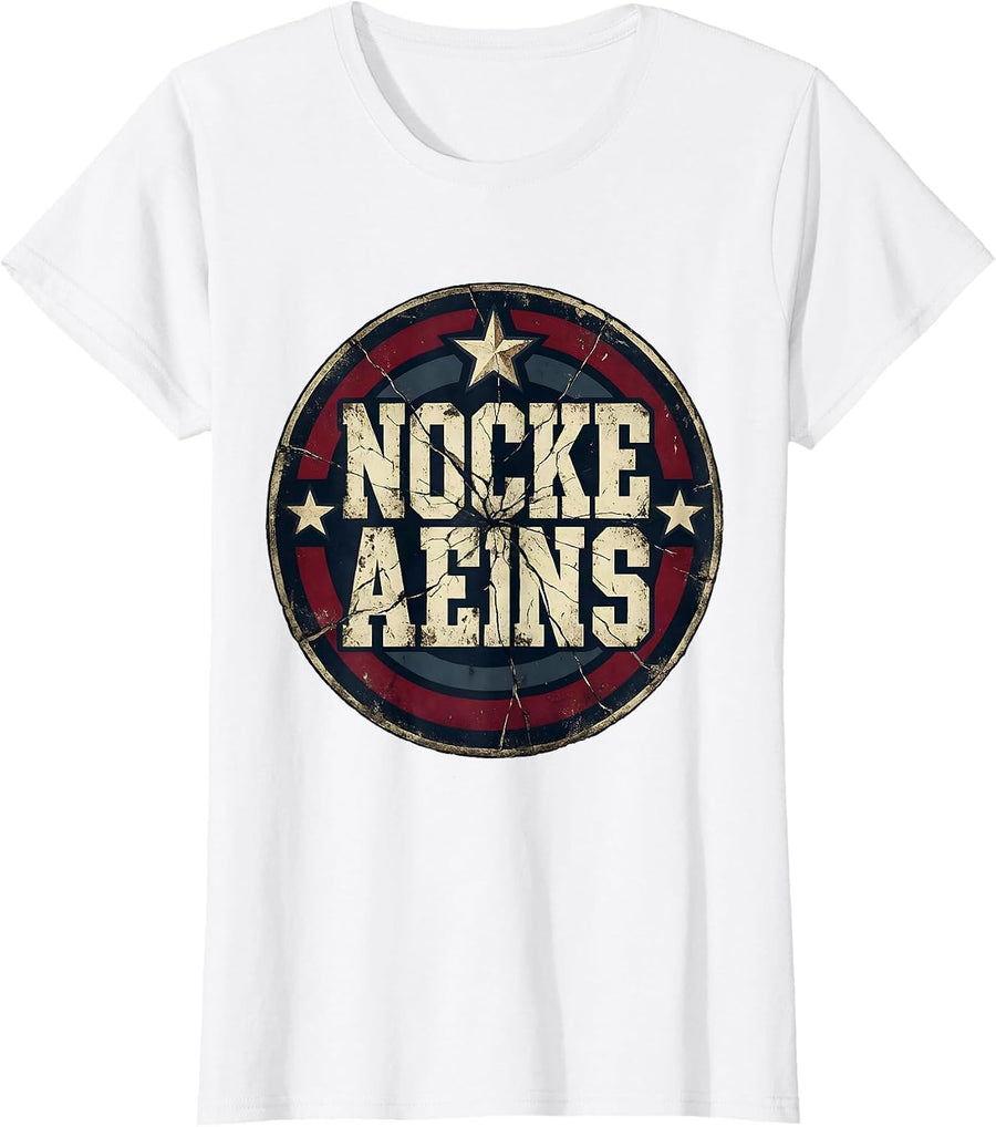 Women's Firefighter Axe Over Shoulder Smoke Illustration T-Shirt - White
