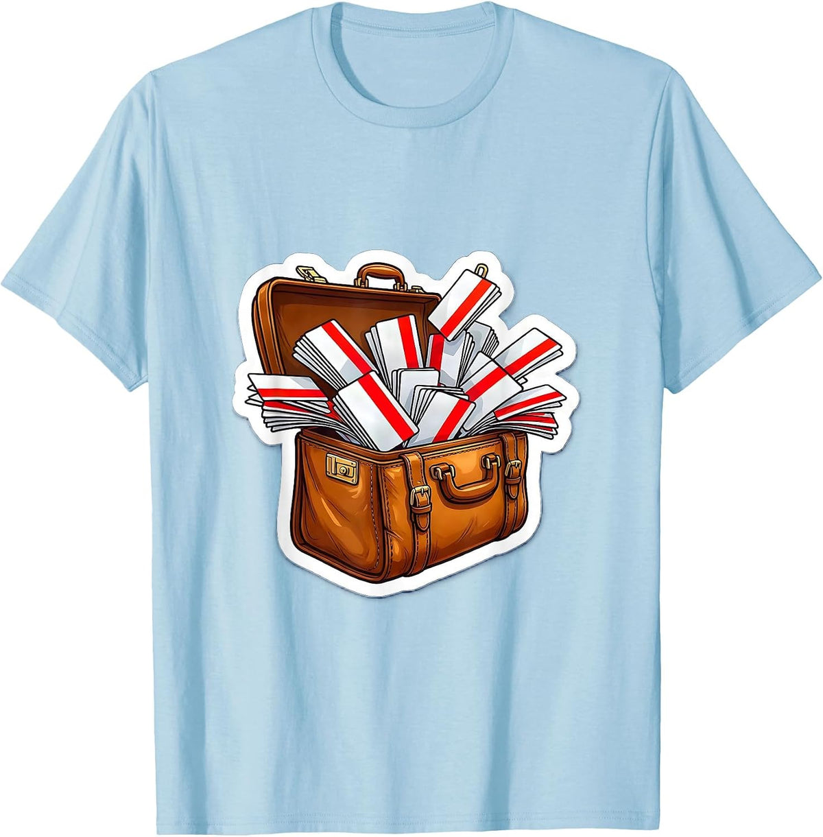 Men's I Cant But I Know A Guy Networking Design T-Shirt - Baby Blue