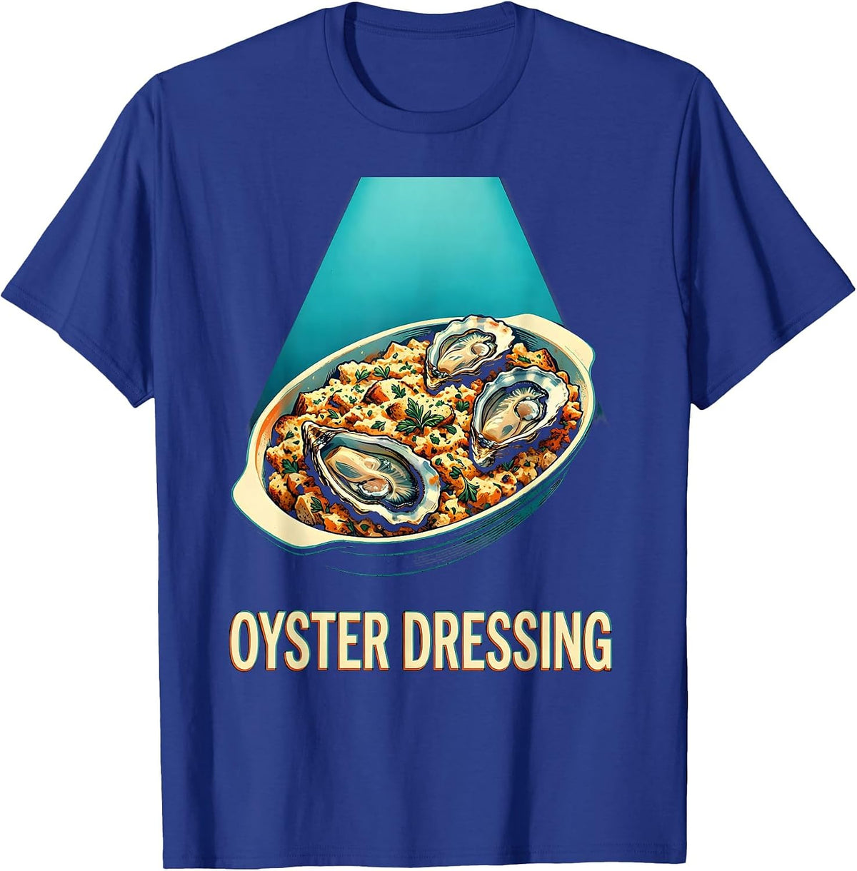 Oyster Dressing Bootleg 90's Rap Rock Vintage Funny T-Shirt - Royal Blue