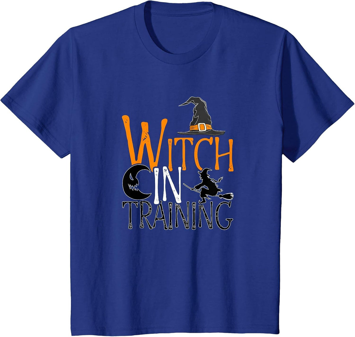 Witch in Training - Magic Lover Halloween Season Witch T-Shirt - Royal Blue