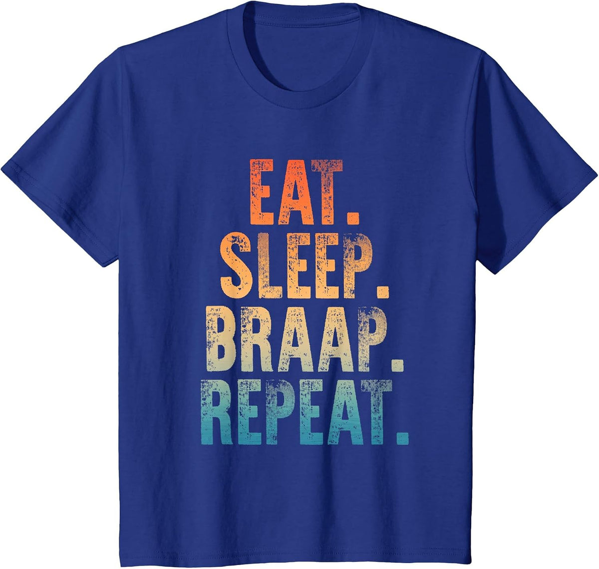 Cute Dirt Bike Art Men Women Dirtbike Motorbike Enduro Racer T-Shirt - Royal Blue