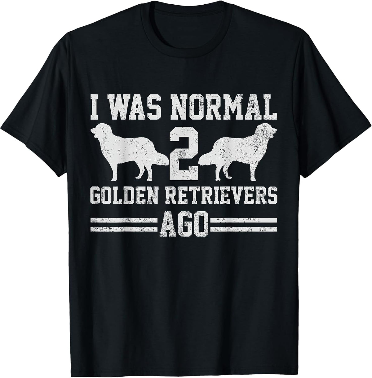 Golden Retriever Dog T-Shirt - Black