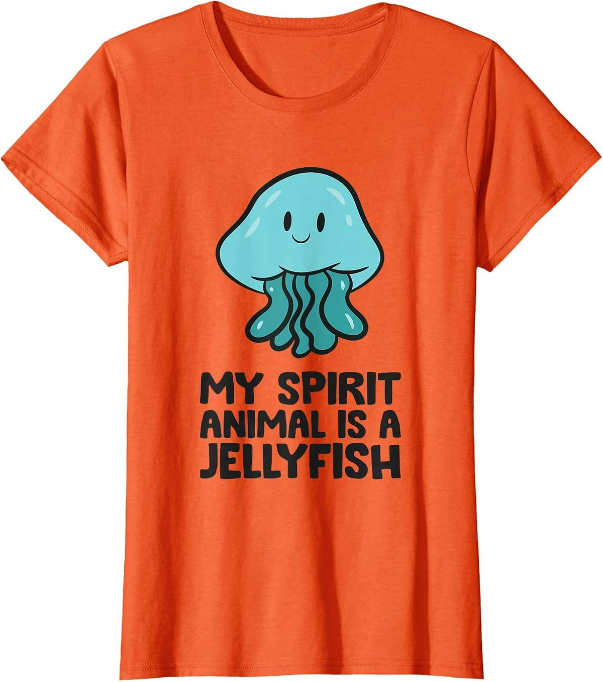 My Spirit Animal is A Jellyfish T-Shirt - Orange