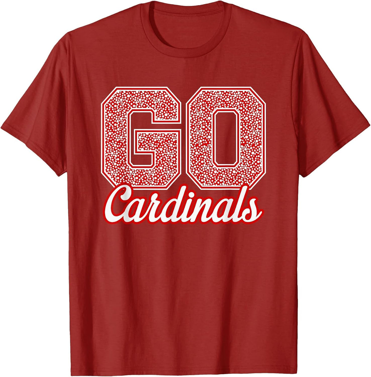 Columbus Cardinals GO! School Pride T-Shirt - Cranberry Red
