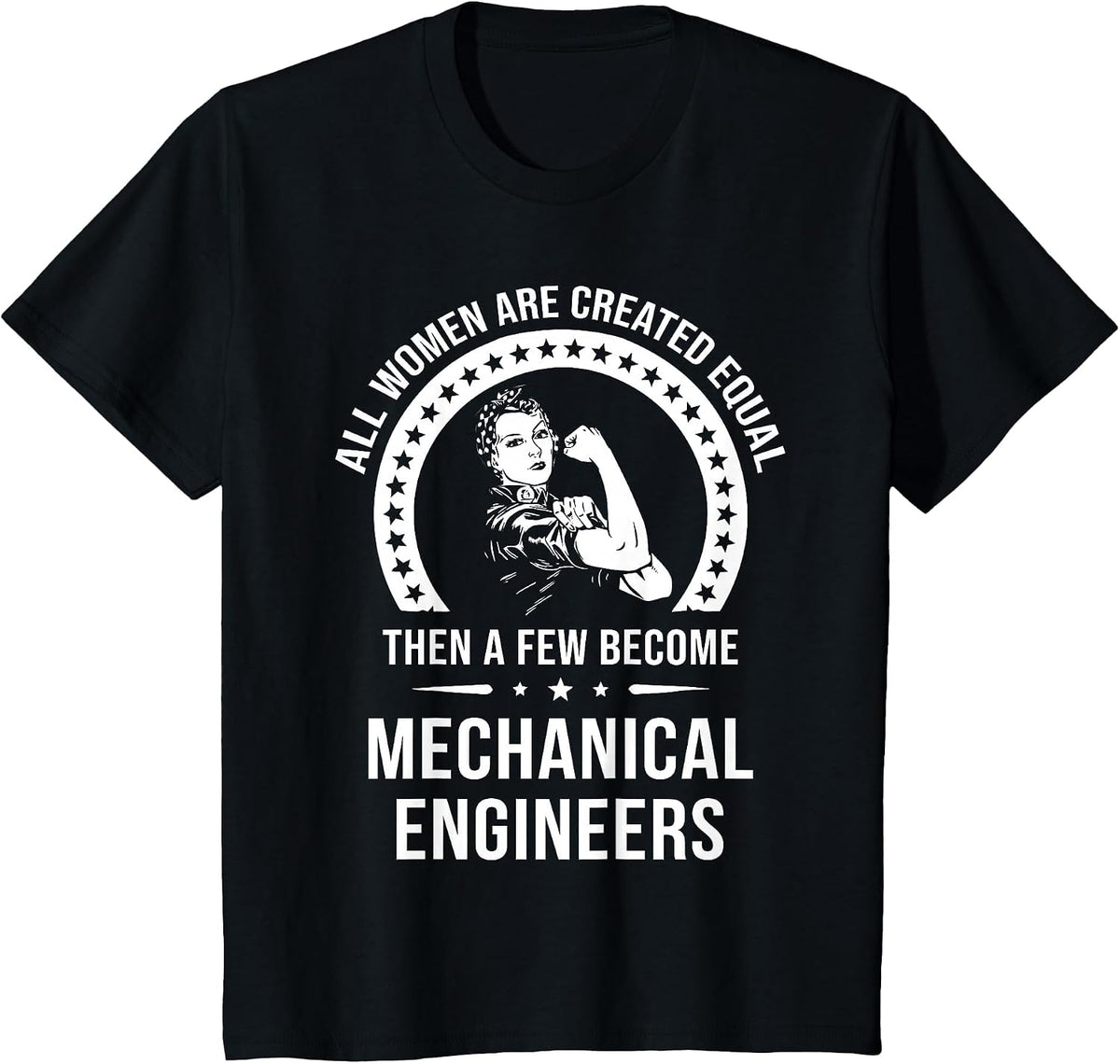 Mechanical Engineering Shirt for Women | Mechanical Engineering T-Shirt - Black